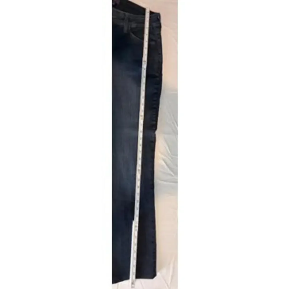 NYDJ Embroidered Bootcut Jeans Size 8‎ Stretch Denim
